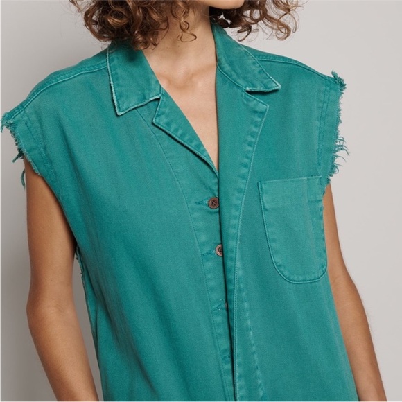 One Teaspoon Emerald Safari Camp Overalls Size Extra Small - Picture 4 of 15